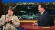 Will Ferrell and Stephen Colbert in The Late Show with Stephen Colbert | Image via CBS Broadcasting Inc.
